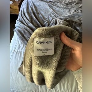 Calvin Klein King-sized blanket